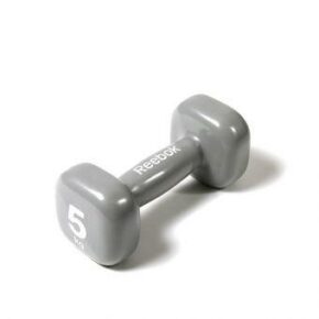 Гантель Reebok RAWT-11155 – 5 кг, серая