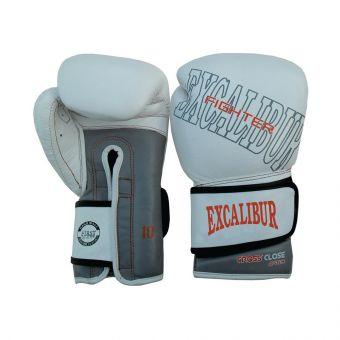 Перчатки боксерские Excalibur 529-05 Thunder белый/серый