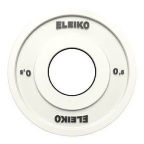 Олимпийский диск Eleiko для соревнований и тренировок 0,5 кг цветной 124-0005R