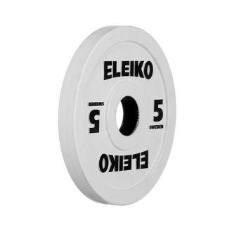 Олимпийский диск Eleiko для соревнований и тренировок 5 кг цветной 124-0050R