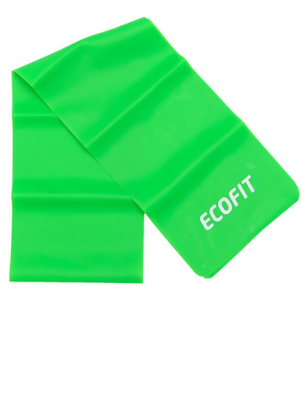 Еспандер стрічковий Ecofit MD1318 TPE 9,1-10,4кг 1200*150*0.6мм зелений