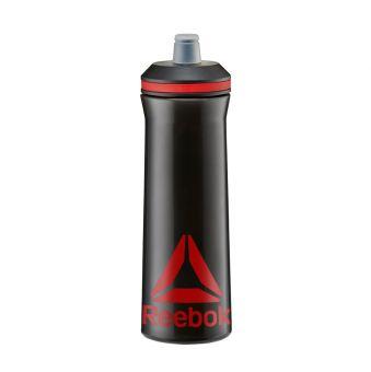Бутылка для воды Reebok RABT-12005BK черный/красный 0,75л