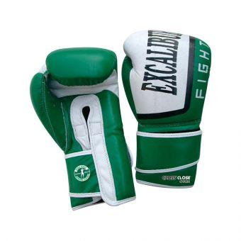 Перчатки боксерские Excalibur 529-03 Trainer белый/зеленый