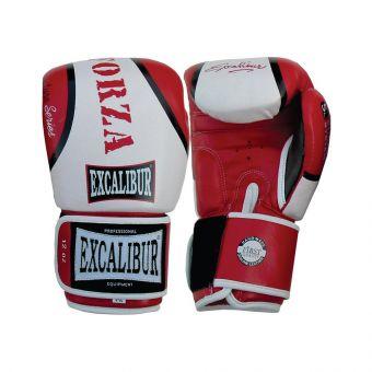 Перчатки боксерские Excalibur 550-05 Forza белый/красный