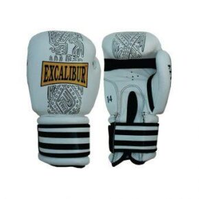Перчатки боксерские Excalibur 552-03 Aztec белый