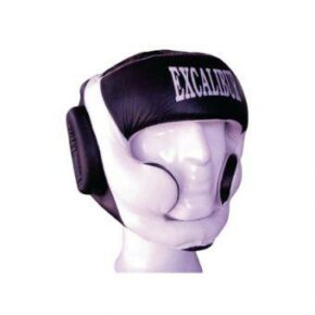 Шлем боксерский Excalibur 714 M белый/черный