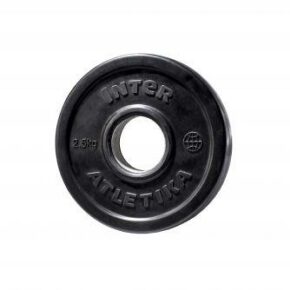 Диск обрезиненный InterAtletika LCA023-M 2,5 кг