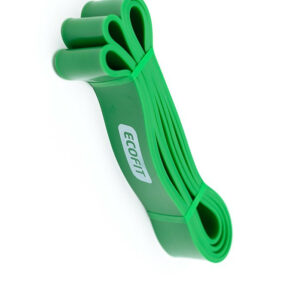 Резина для подтягиваний (лента сопротивления) Ecofit MD1353 зелёный 2080*4,40*0,45см