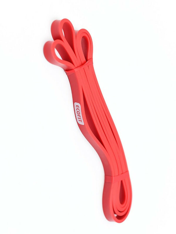 Резина для подтягиваний (лента сопротивления) Ecofit MD1353 красный 2080*1,30*0,45см