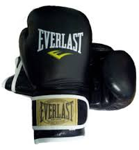 Боксерские перчатки Everlast кожа 10,12oz.