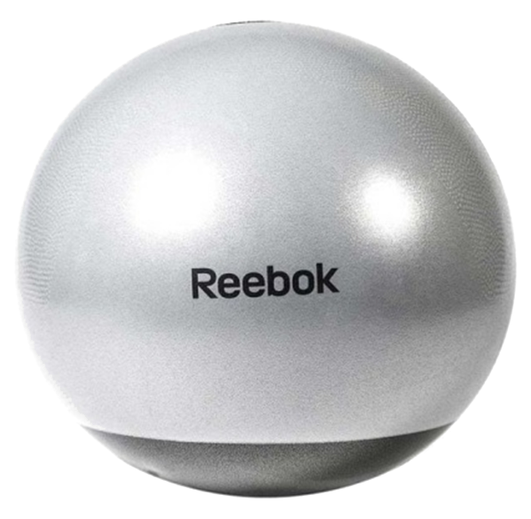 Мяч гимнастический Reebok RAB-40017GR — 75 см серый/черный