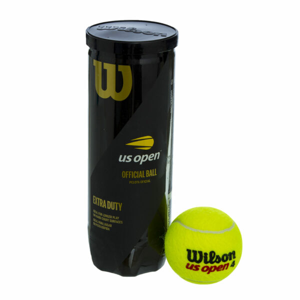 Мяч для большого тенниса WILSON US OPEN WRT106200 3шт салатовый