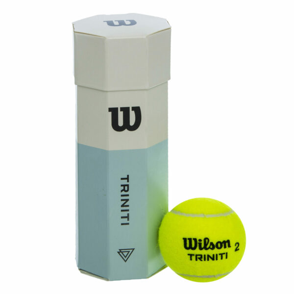 Мяч для большого тенниса WILSON TRINITI WRT125200 3шт салатовый