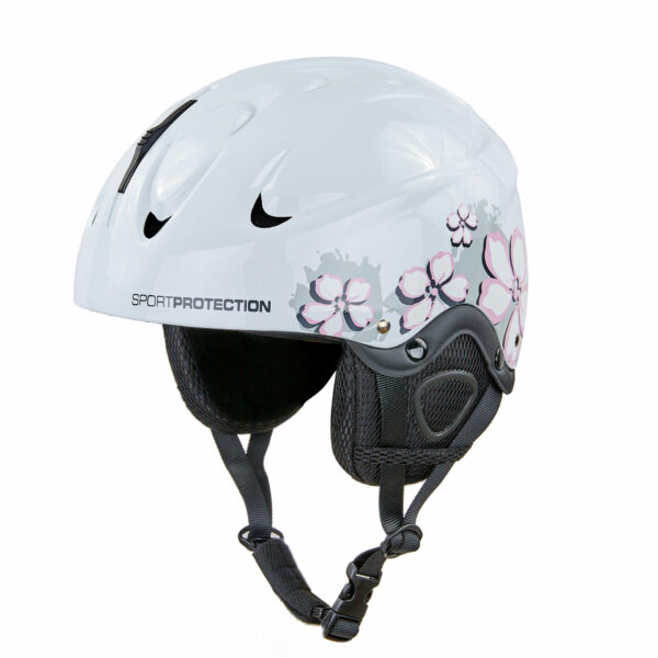 Шлем горнолыжный MOON MS-2948 M-S белый-розовый