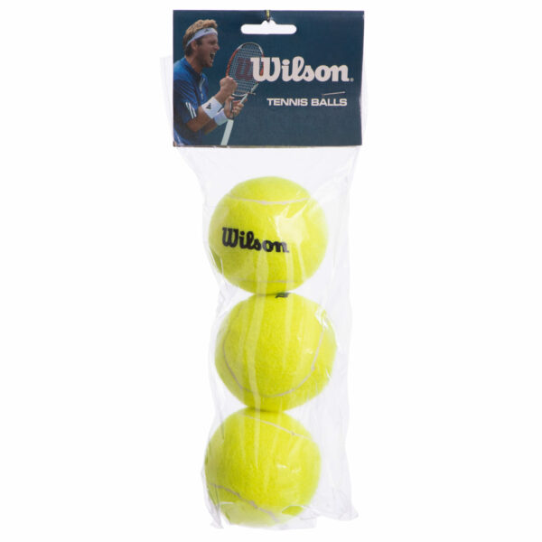 Мяч для большого тенниса WLS VOLLEY W-155 3шт салатовый