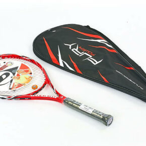 Ракетка для большого тенниса DUNLOP 676447 FURY POWER T-RKT grip-2 красный-белый-черный