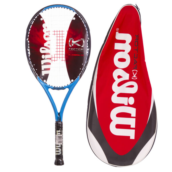 Ракетка для большого тенниса юниорская WILSON KOBRA 26 WRT546500 голубой