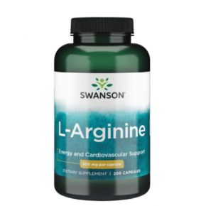 L-Arginine 500 mg – 200 Capsules