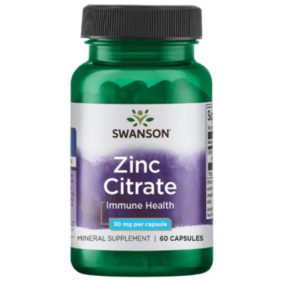 Zinc Citrate Immune Health 30mg – 60caps