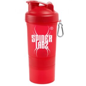 Shaker spider labz – 400ml+2 pil box red