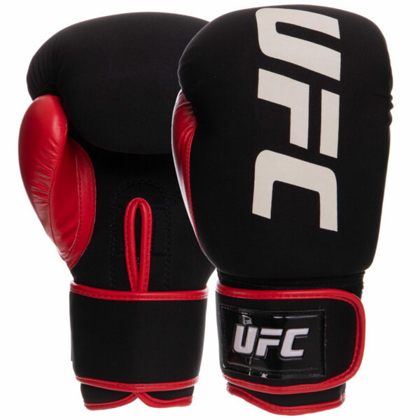 Перчатки боксерские UFC PRO Washable UHK-75011 S-M красный