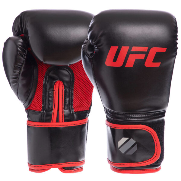 Перчатки боксерские UFC Myau Thai Style UHK-75125 10 унций черный