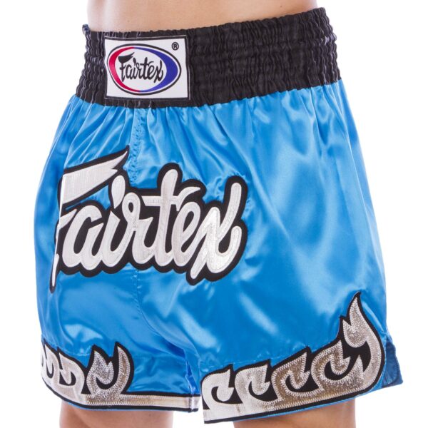 Шорты для тайского бокса и кикбоксинга FAIRTEX BS0631 S-2XL голубой