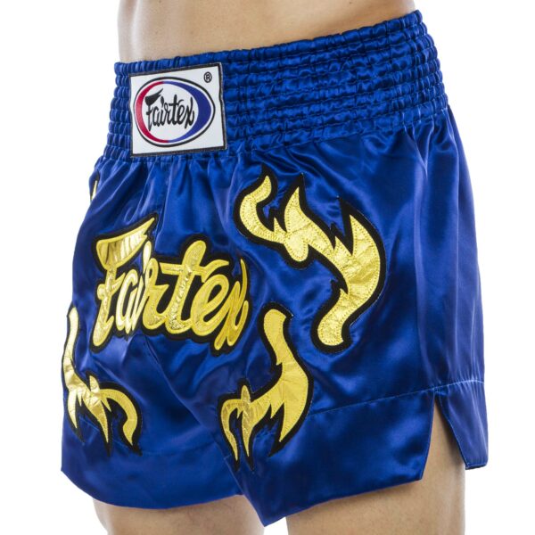 Шорты для тайского бокса и кикбоксинга FAIRTEX BS0664 S-2XL синий