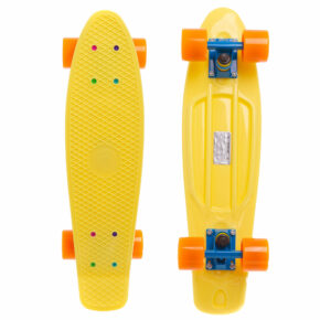 Скейтборд Пенни Penny COLOR POINT SP-Sport SK-403-8 желтый-синий-оранжевый