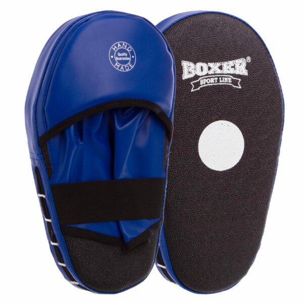 Лапа Прямая удлиненная для бокса и единоборств BOXER 2008-01 38х18х4,5см 2шт цвета в ассортименте