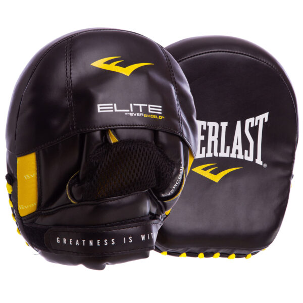 Лапа Прямая для бокса и единоборств EVERLAST P00001213 20x18x10см 2шт черный